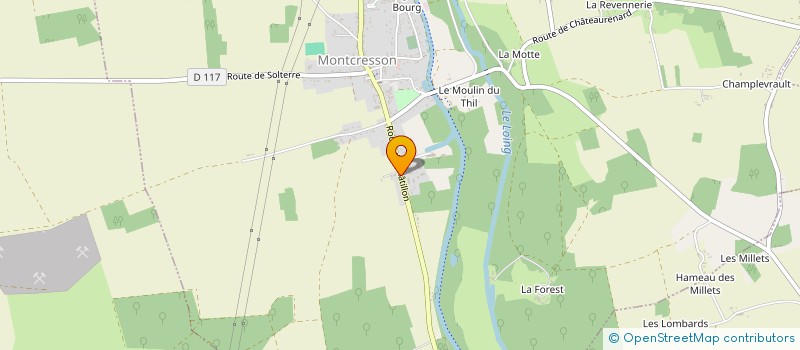 localisation de l'entreprise ANDGIO à CONFLANS-SUR-LOING