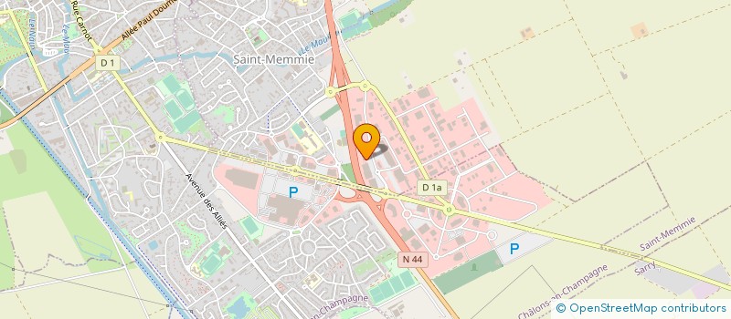 localisation de l'entreprise ANDI'MED SANTE  SAINT-MEMMIE