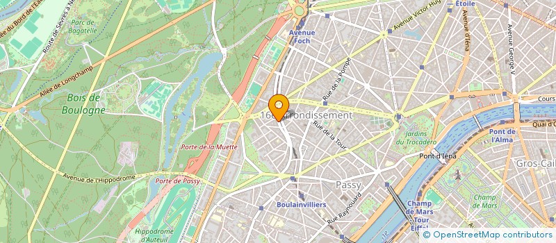 localisation de l'entreprise ANDIAL  PARIS