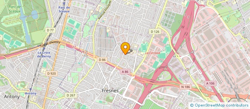 localisation de l'entreprise ANDIAL  FRESNES