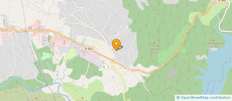 localisation de l'entreprise ANDIAMO! à MONTAUROUX