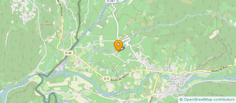 localisation de l'entreprise ANDIAMO  MOLLANS-SUR-OUVEZE