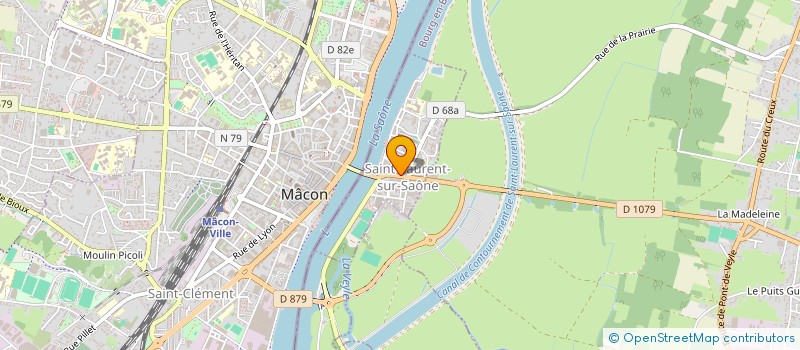 localisation de l'entreprise ANDIAMO BIS à SAINT-LAURENT-SUR-SAONE