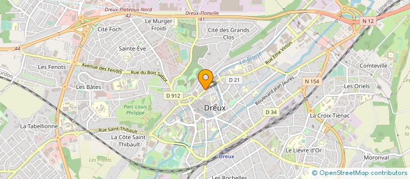 localisation de l'entreprise ANDIAMO DREUX à DREUX