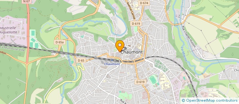 localisation de l'entreprise ANDIAMO-PIZZA à CHAUMONT