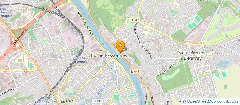 localisation de l'entreprise ANDIAMO PIZZA à CORBEIL-ESSONNES