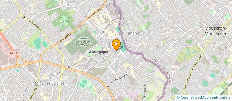 localisation de l'entreprise ANDIAMO PIZZA  TOURCOING