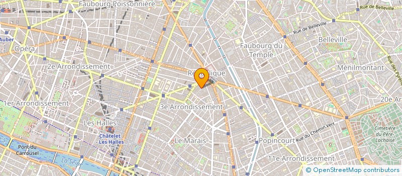 localisation de l'entreprise ANDICO à PARIS