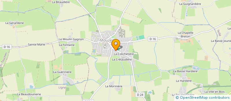 localisation de l'entreprise ANDIE  MOUZEIL