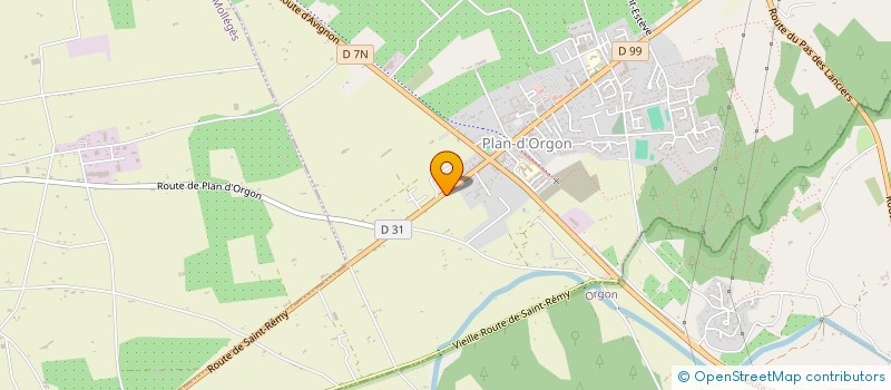 localisation de l'entreprise ANDIGAST à PLAN-D'ORGON