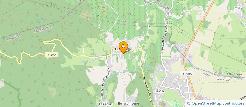 localisation de l'entreprise ANDILL HOLDING  CHAPAREILLAN