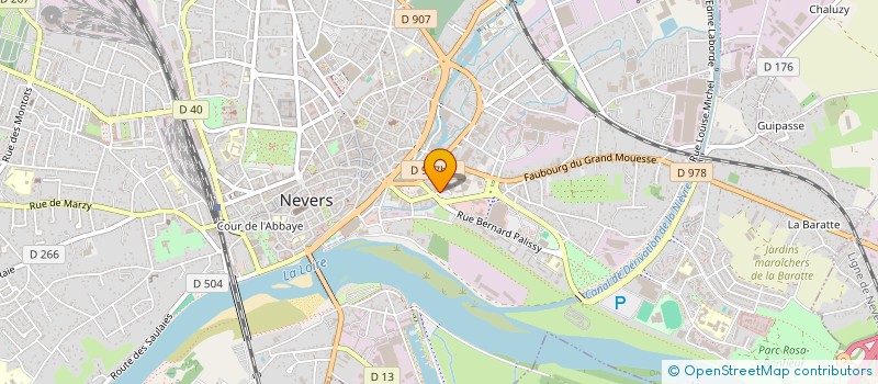 localisation de l'entreprise ANDIMAN & CO SARL à NEVERS