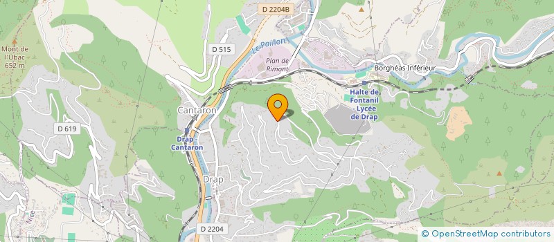 localisation de l'entreprise ANDINE IMMO  DRAP