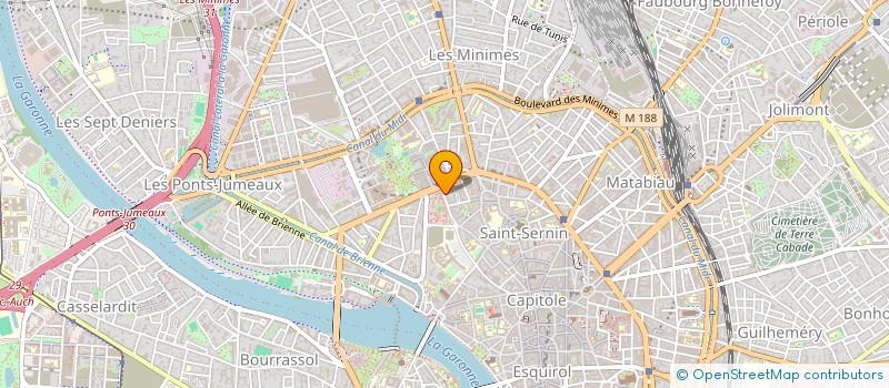 localisation de l'entreprise ANDIRA à TOULOUSE