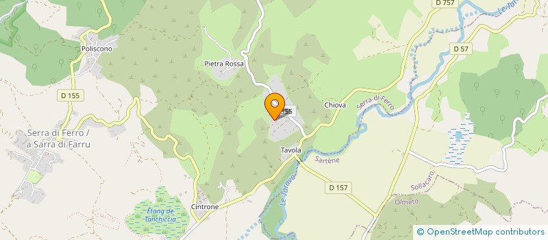 localisation de l'entreprise ANDJEAMA  PETRETO-BICCHISANO