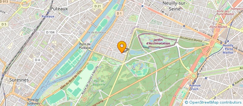 localisation de l'entreprise ANDJIES ASSOCIES à NEUILLY-SUR-SEINE