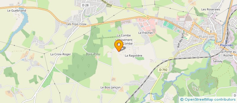 localisation de l'entreprise ANDLER à PLUDUNO