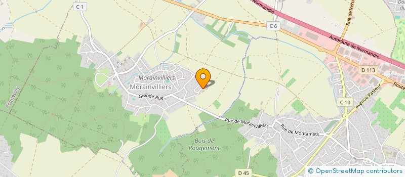 localisation de l'entreprise ANDLYS  MORAINVILLIERS