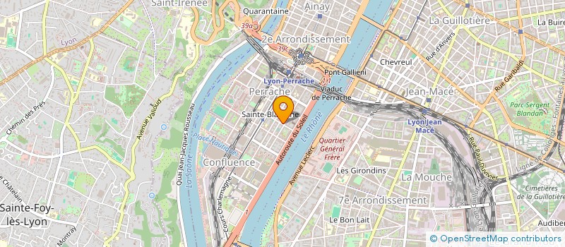 localisation de l'entreprise ANDO à LYON