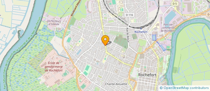 localisation de l'entreprise ANDO-IT  ROCHEFORT