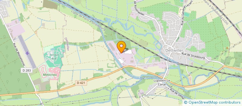 localisation de l'entreprise ANDOBE  LUPSTEIN