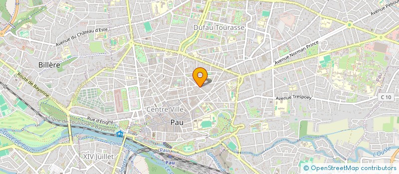 localisation de l'entreprise ANDOLA à PAU