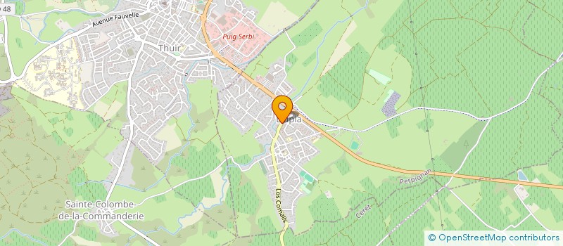 localisation de l'entreprise ANDOLFO JACQUES & FELIS FREDERERIC  LLUPIA