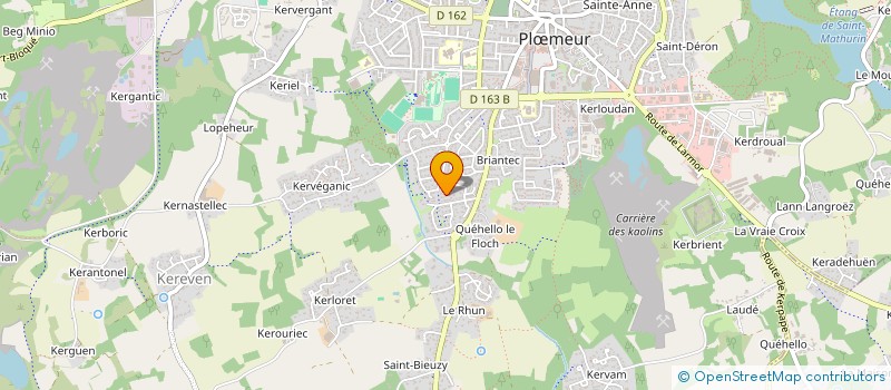 localisation de l'entreprise ANDOLINI à PLOEMEUR