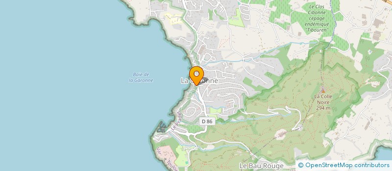 localisation de l'entreprise ANDOLO  LE PRADET