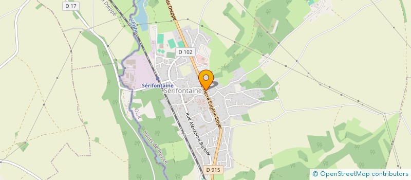 localisation de l'entreprise ANDOMA PARIS  SERIFONTAINE