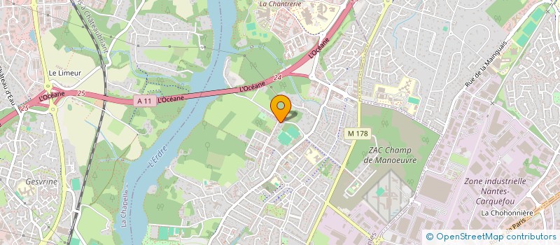 localisation de l'entreprise ANDONE  NANTES