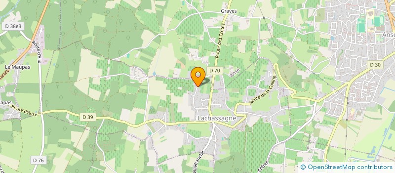 localisation de l'entreprise ANDOTIA  LACHASSAGNE