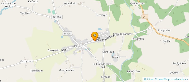 localisation de l'entreprise ANDOUILLES RIVALAN QUIDU à GUEMENE-SUR-SCORFF
