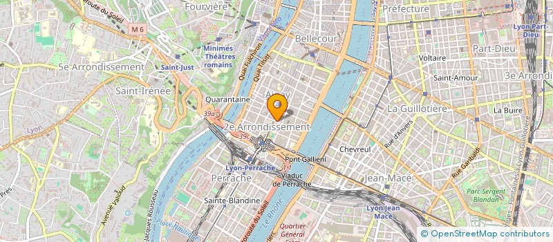 localisation de l'entreprise ANDR'IMMO GESTION à LYON