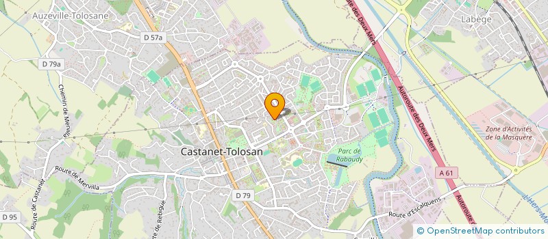 localisation de l'entreprise ANDRAB SOLIDARITE à CASTANET-TOLOSAN