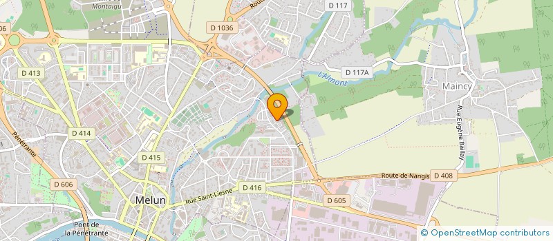 localisation de l'entreprise ANDRADE 77 à MELUN