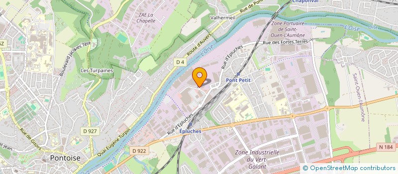 localisation de l'entreprise ANDRADE à SAINT-OUEN-L'AUMONE