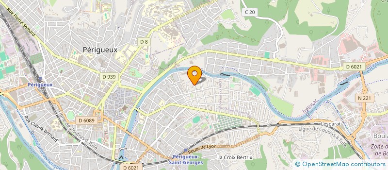 localisation de l'entreprise ANDRADE à PERIGUEUX