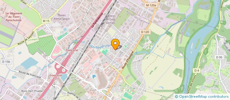localisation de l'entreprise ANDRADE LAGAILLARDE LOGISTIQUE à PORTET-SUR-GARONNE
