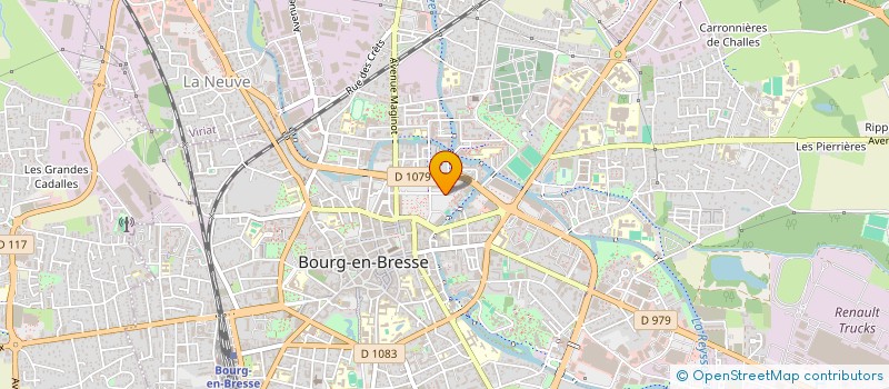 localisation de l'entreprise ANDRAGO'PSY  BOURG-EN-BRESSE