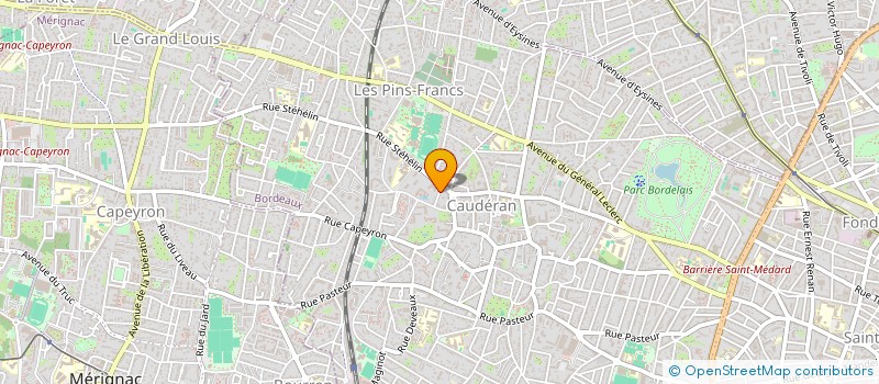 localisation de l'entreprise ANDRAGOGIA  BORDEAUX