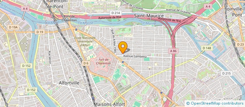 localisation de l'entreprise ANDRAGOGIA à MAISONS-ALFORT