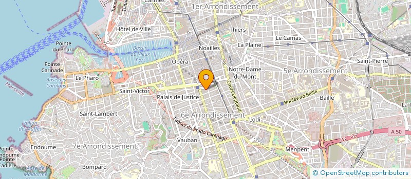 localisation de l'entreprise ANDRAGORE AVOCATS  MARSEILLE