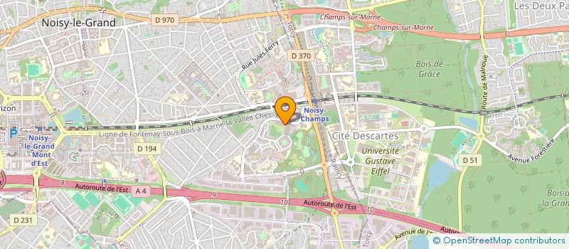 localisation de l'entreprise ANDRALE NETT  NOISY-LE-GRAND