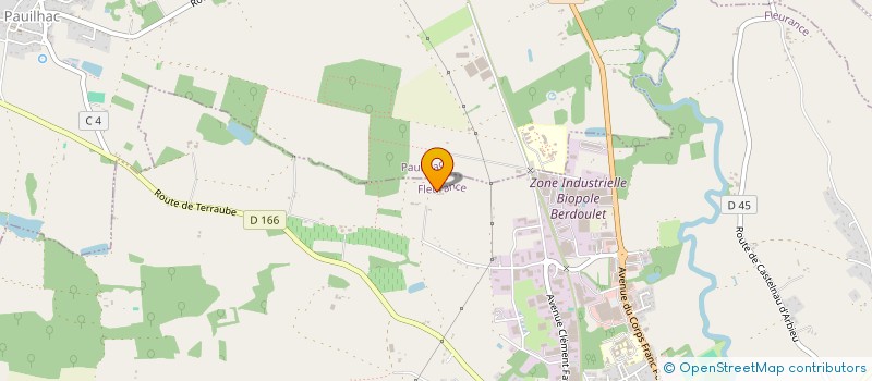 localisation de l'entreprise ANDRALU SB  FLEURANCE