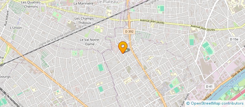 localisation de l'entreprise ANDRANA  BEZONS