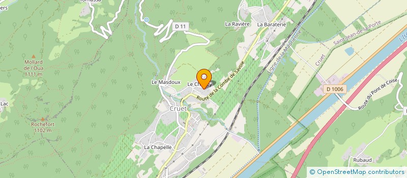 localisation de l'entreprise ANDRASSY  CRUET