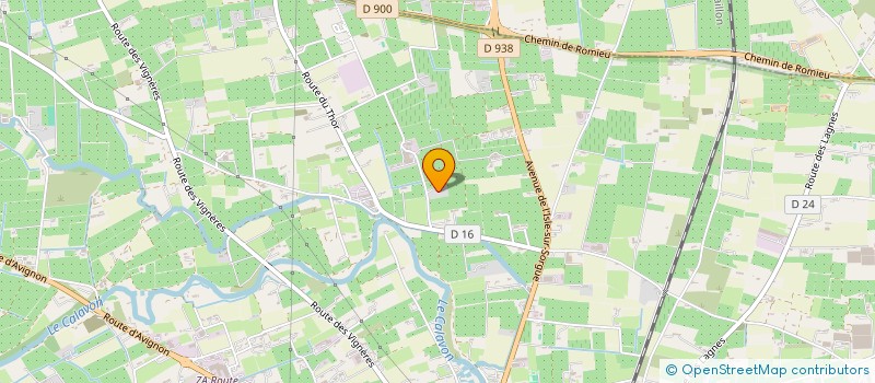 localisation de l'entreprise ANDRE  CAVAILLON