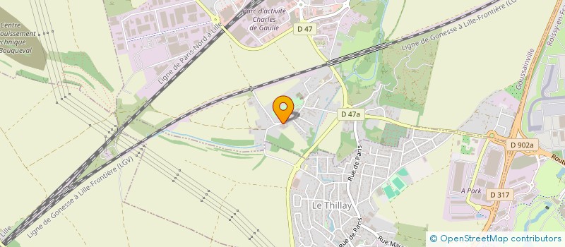 localisation de l'entreprise ANDRE  GOUSSAINVILLE