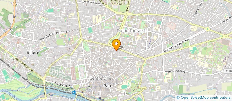 localisation de l'entreprise ANDRE à PAU